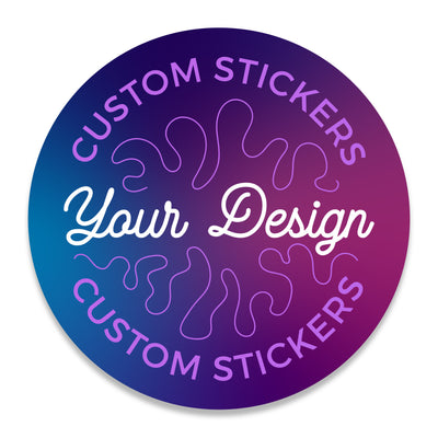 Custom Vinyl Stickers - Make Your Own Personalized Die Cut Stickers/Labels - Printed/Image/Logo