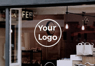 Business Logo Store Front Window Vinyl Decal Sticker