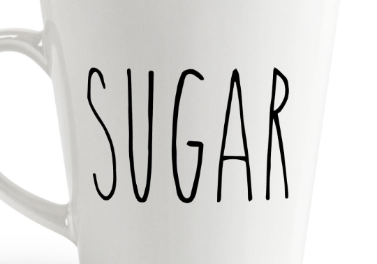 Canister & Ceramic Mug Labels Rae Dunn Inspired Coffee, Sugar, Flour, Tea Vinyl Decal Stickers Home Decor Interior DIY 